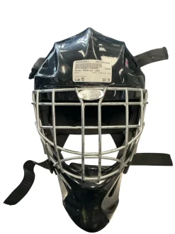 Used Bauer PROFILE 1200 Senior Goalie Helmet/Mask Black MD