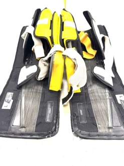 Used Bauer PRO HYPERLITE FULL SET Goalie Leg Pads Senior 35