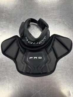 Used Bauer PRO NECK GUARD-JR Goalie Accessory