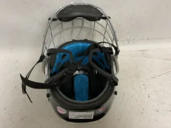 Used Bauer RE-AKT 65 Helmet Cage Combo Black MD