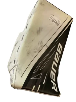 Used Bauer S190 BLOCKER Senior Goalie Blocker White