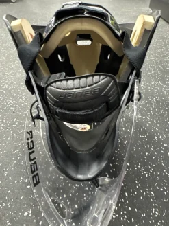 Used Bauer Senior Goalie Helmet/Mask Black One Size
