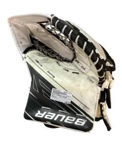 Used Bauer SUPREME CATCHER Senior Goalie Catcher White