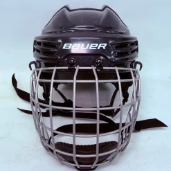 Used Bauer TRUE VISION FM2100 S/P Helmet Cage Combo Black Fits all