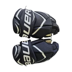 Used Bauer VAPOR SELECT JUNIOR GLOVES Junior Gloves Black 11"