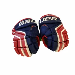 Used Bauer VAPOR X 80 Junior Gloves Navy Blue 11