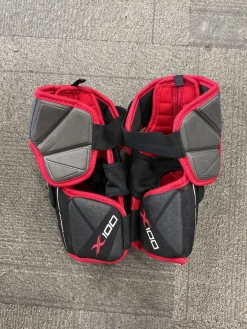 Used Bauer X100 Senior Elbow Pads MD