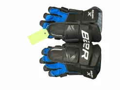 Used Bauer X Senior Gloves Black 12