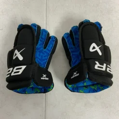 Used Bauer X Youth Gloves Black 8"