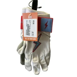 Used BB/SB Batting Gloves White SM