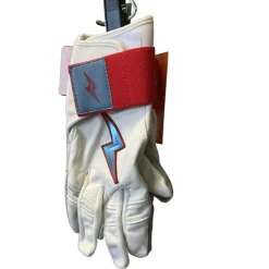 Used BB/SB Batting Gloves White SM