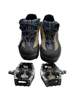 Used Bike Shoes Adult Navy Blue Senior 11