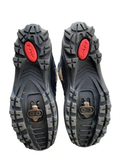 Used Bike Shoes Adult Navy Blue Senior 11