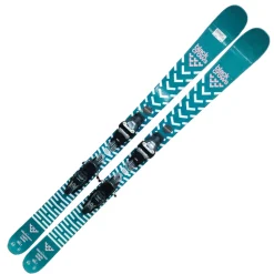 Used Black Crows CAPTIS BIRDIE Womens Down Hill Ski/Binding Dark Green 160 cm
