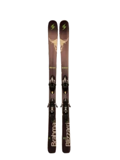 Used Blizzard BRAHMA 88 Mens DH Ski/Binding Black 166 cm