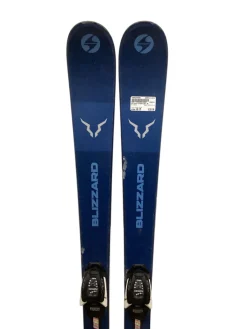 Used Blizzard RUSTLER JR Mens DH Ski/Binding Royal Blue 148 cm