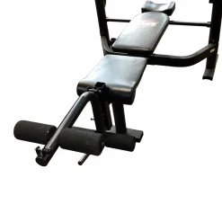 Used BODY BY JAKE FID BENCH W RACK FID Bench