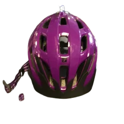 Used Bontrager SOLSTICE Bike Helmet Purple One Size