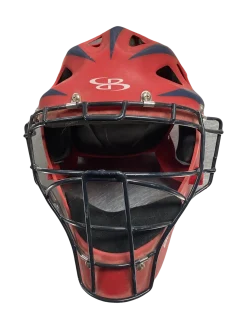 Used BoomBah BOOMBAH Catchers Helmet w/Mask Red One Size