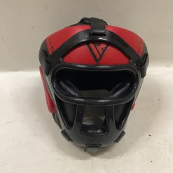 Used Boxing Headgear Black And Red