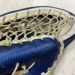 Used Brians OUTLAW JR Junior Goalie Catcher Navy And White