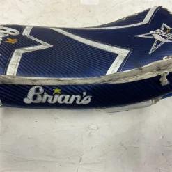 Used Brians OUTLAW Junior Goalie Blocker Navy And White