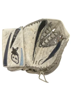 Used Brians ZERO G Senior Goalie Catcher White