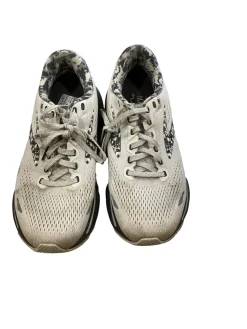 Used Brooks GHOST Running/X-Train Shoes W White Senior 9