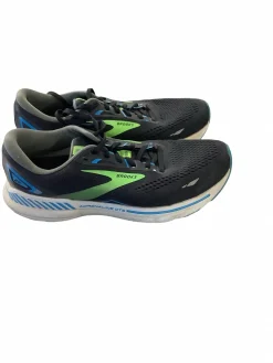 Used Brooks Running/X-Train Shoes W Black And Royal Blue Senior 10
