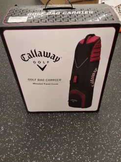 Used Callaway BAG CARRIER WHEELED Travel Bag Black