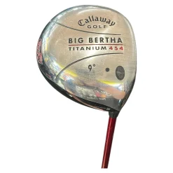 Used Callaway BIG BERTHA TITANIUM 454 Mens Driver RH 9.0 Degree