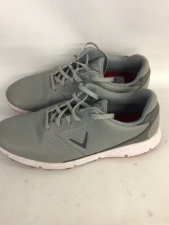 Used Callaway Mens Golf Shoes Grey Senior 11