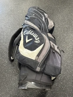 Used Callaway ORG14 CART BAG SMALL RIP Mens Cart Bag Black