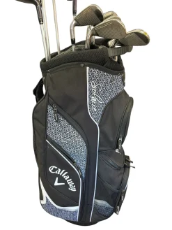 Used Callaway SOLAIRE Womens Package Set RH Black 11 Piece