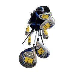 Used Callaway XJ JUNIOR 7 PIECE SET Jr Package Set LH Royal Blue 7 Piece