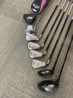 Used Callaway XJ SERIES Jr Package Set LH Pink 8 Piece