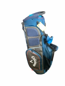 Used Callaway XR 7 WAY CART BAG Mens Cart Bag Black