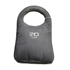 Used Cap 20 LB SAND KETTLEBELL Kettle Dumbbell (Each) Black 20 lb