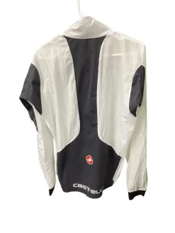Used Castelli Adult Cycling Jacket White XL