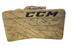 Used CCM AXIS 1.9 Inter Goalie Blocker White