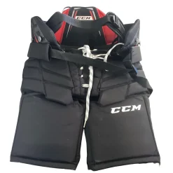 Used CCM CCM 1.5 GOALIE PANTS Junior Goalie Pant Black MD