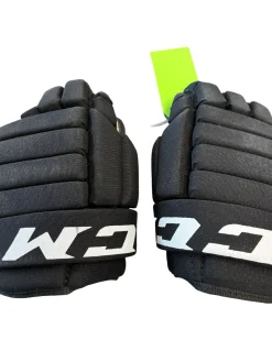 Used CCM EDGE Junior Gloves Black 11"