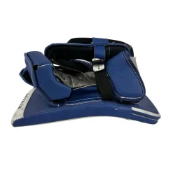 Used CCM EFLEX 5.5 Goalie Blocker Royal Blue Junior Regular