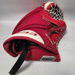 Used CCM EFLEX II PRO CATCHER Senior Goalie Catcher Red And White