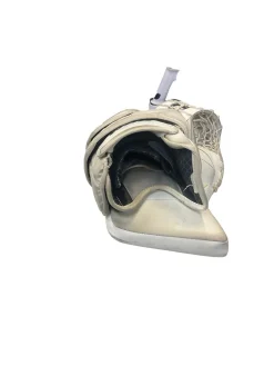 Used CCM E-FLEX X 6.9 CATCHER Senior Goalie Catcher White