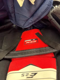 Used CCM E2.5 Junior Goalie Pant Navy Blue SM