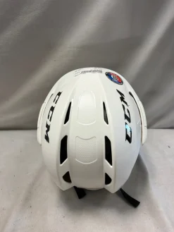 Used CCM FL40 XS Helmet Cage Combo White SM