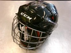 Used CCM FM50 Helmet Cage Combo Black MD