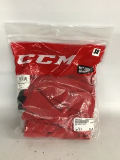 Used CCM Hockey Sock Red 30"