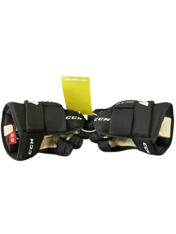 Used CCM JET SPEED Youth Gloves Black 8"
